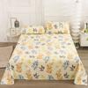 1pc Thick Cotton Bed Sheet Flower Series Double Top King Sheets for Girls Boys Kids Single Queen King Size Bed Linen