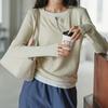Blended Light Modal Cotton Skin Soft # Color Fake Two T-shirt Women's Autumn Winter Long Sleeve Base Shirt