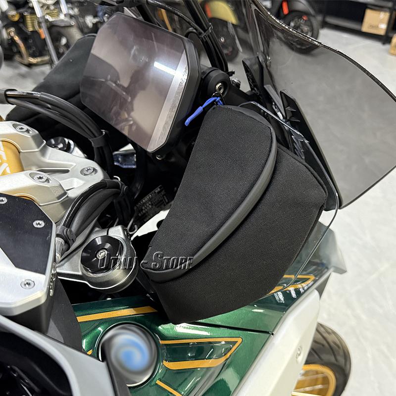 Новые Аксессуары R 1300 GS Мотоцикл Ветрозащитный Дефлектор Сумка Комплект Для BMW R1300GS Передняя Сумка для Инструментов Водонепроницаемая Сумка Боковые Сумки на Ветровое Стекло