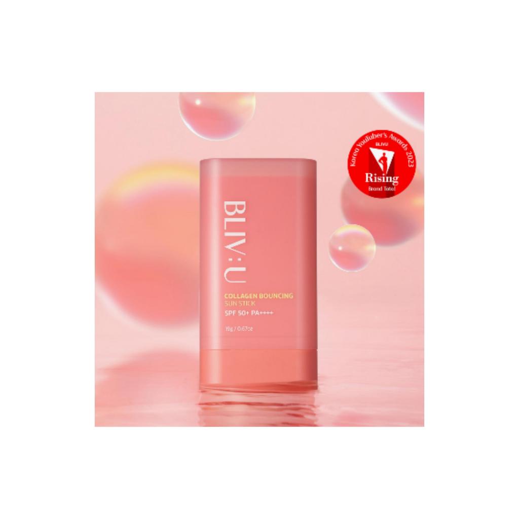 BLIVU Collagen Bounce Sunstick SPF50+ PA++++, 19g, 1ea