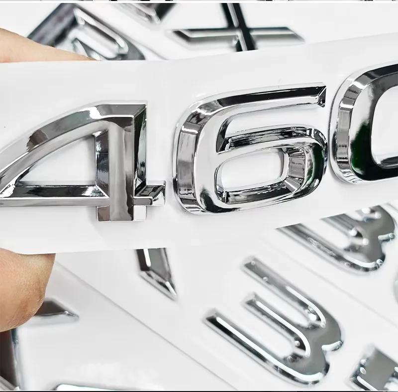 3D ABS Logo For Lexus GX470 LX570 LX600 RX350 RX300 Emblem Number Letters Sticker Car Trunk Badge Adhesive Decal Accessories AEO1