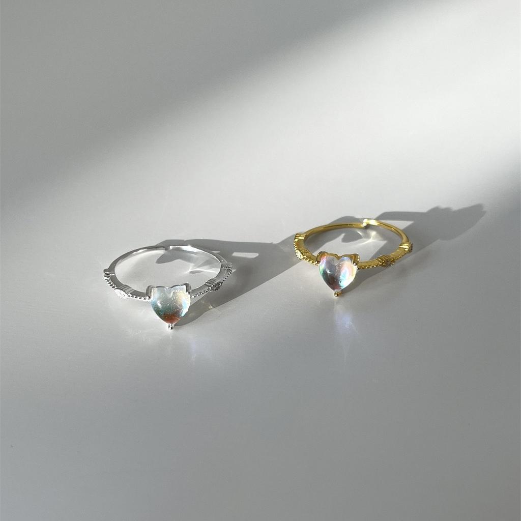 Кольцо с лунным камнем из стерлингового серебра 925 пробы, изысканное женское кольцо с цирконием, легкое роскошное нишевое кольцо высокого класса, новое