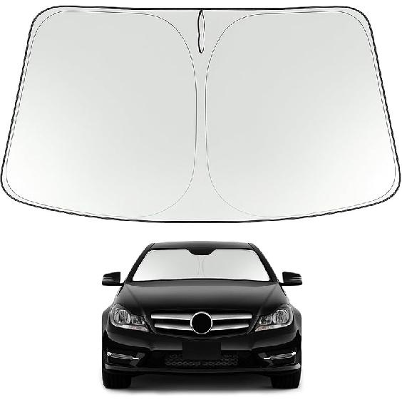 Складная солнцезащитная шторка на лобовое стекло Proadsy 2025 для RAV4, подходит для кроссовера RAV-4 SUV Crossover, TRD Off-Road, LE XLE Premium Limited.