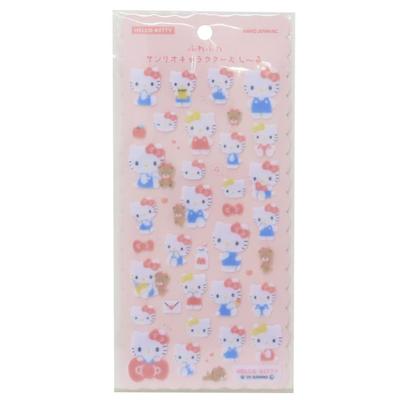 Hello Kitty [Лист наклеек] Пушистые наклейки с персонажами Sanrio Sanrio