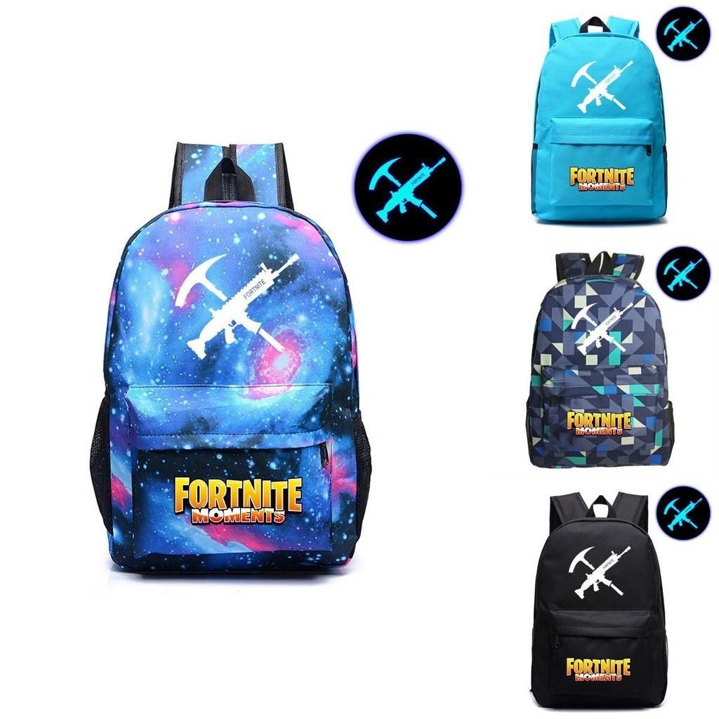 Битва за сумку Fortnite Royale Рюкзак Ночь Крепости Школьный Светящийся в темноте В