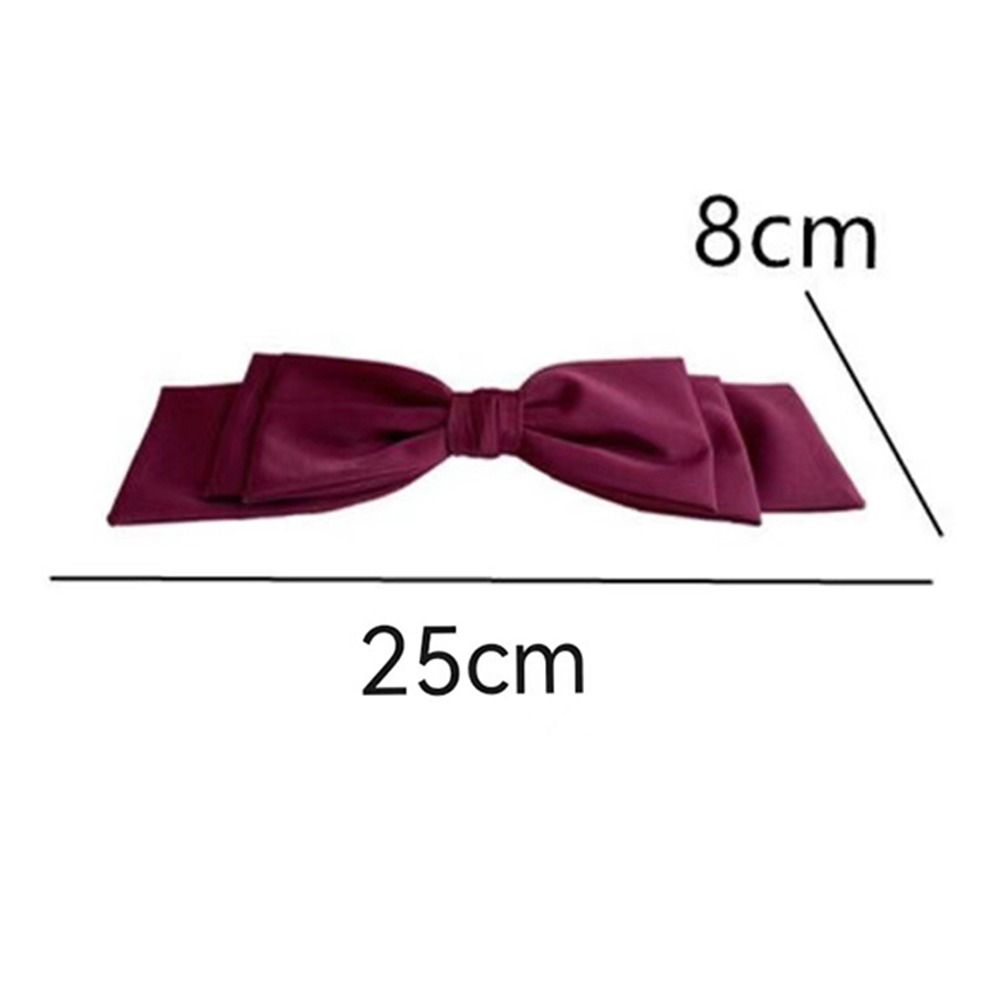 1Pcs Big Bow Satin Hair Clip Korean Fashion Pinches Hair Pin New Hair Bows for Hair Accessories