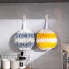 Soft Absorbent Hanging Hand Towel Quick Dry Microfiber Towels Comfortable Chenille Hand Ball  Home