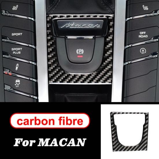 Автомобильное декоративное литье Carbon Faser Zentralen Getriebe Панель управления aufkleber Aufkleber zubehor для Porsche