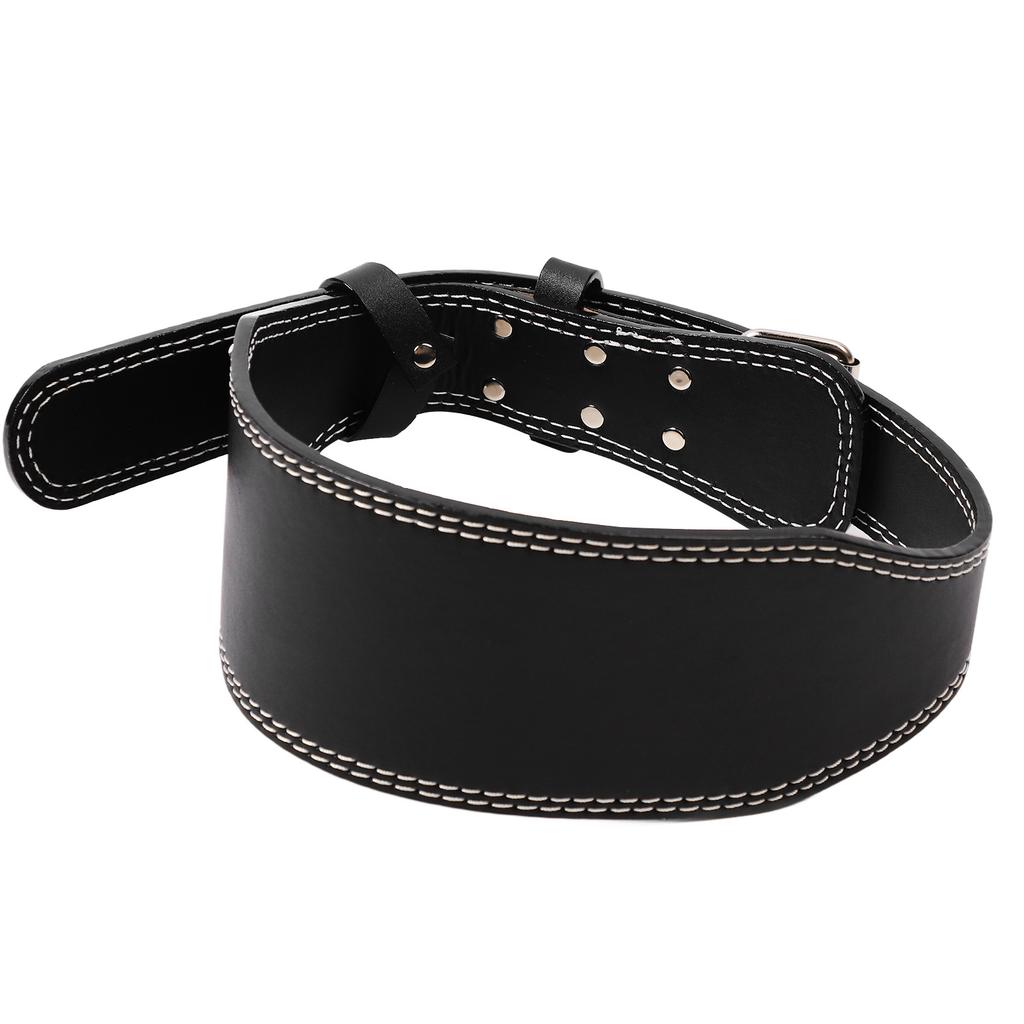 Пояс для поднятия тяжестей, защита талии, регулируемый пояс для поднятия тяжестей для тренировок в спортзале, черный, длина 130 см