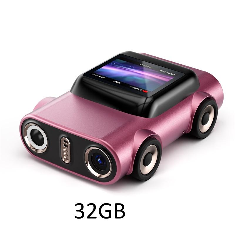 Мини-камера Новый дизайн автомобиля 2K HD Видеорегистратор 130 градусов Широкий угол Встроенная вспышка Автофокус Брелок Камера