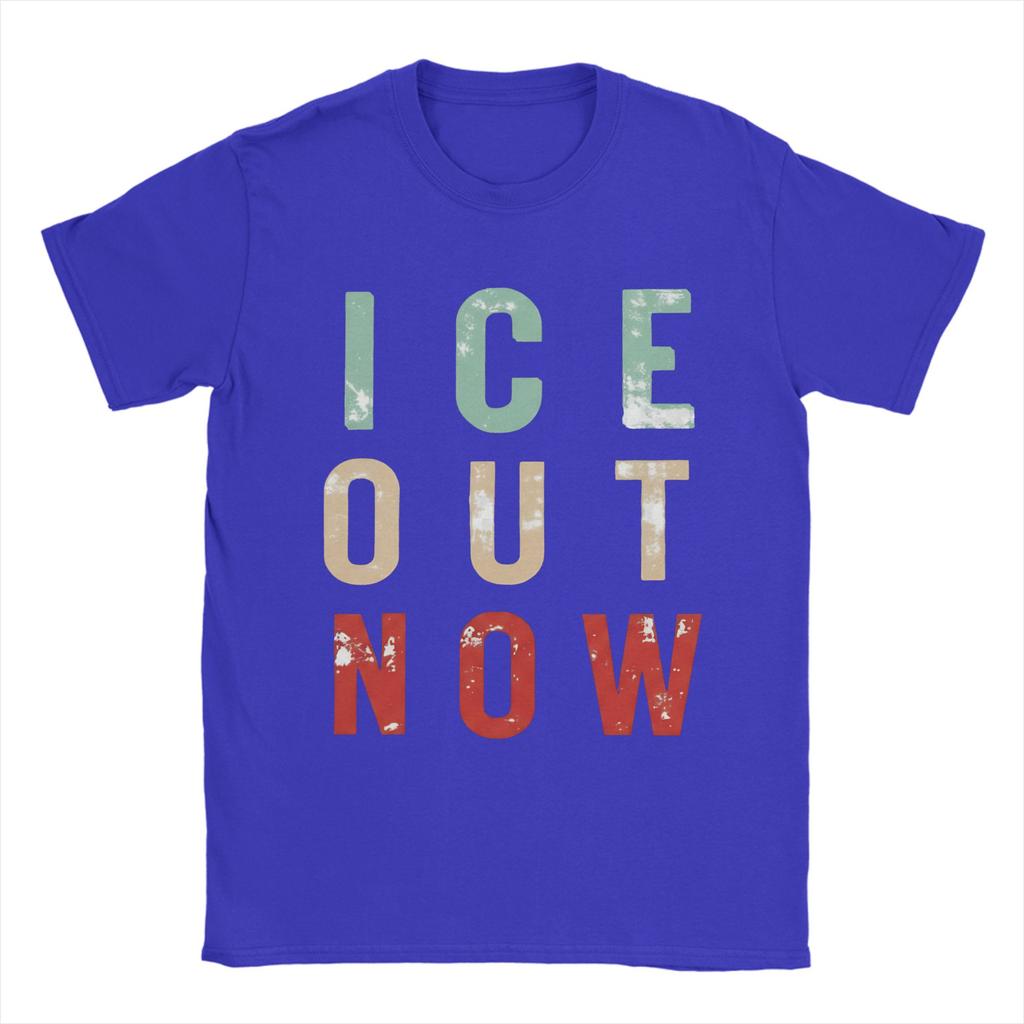 IceOut T Shirt Beach Harajuku TShirts Unisexs 100 Cotton ONeck Oversize Clothing ShortSleeved Awesome Tops