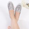 Casual Women Shoes Spring Fashion Sequin Solid Loafers Females Flats Fold-able Flats