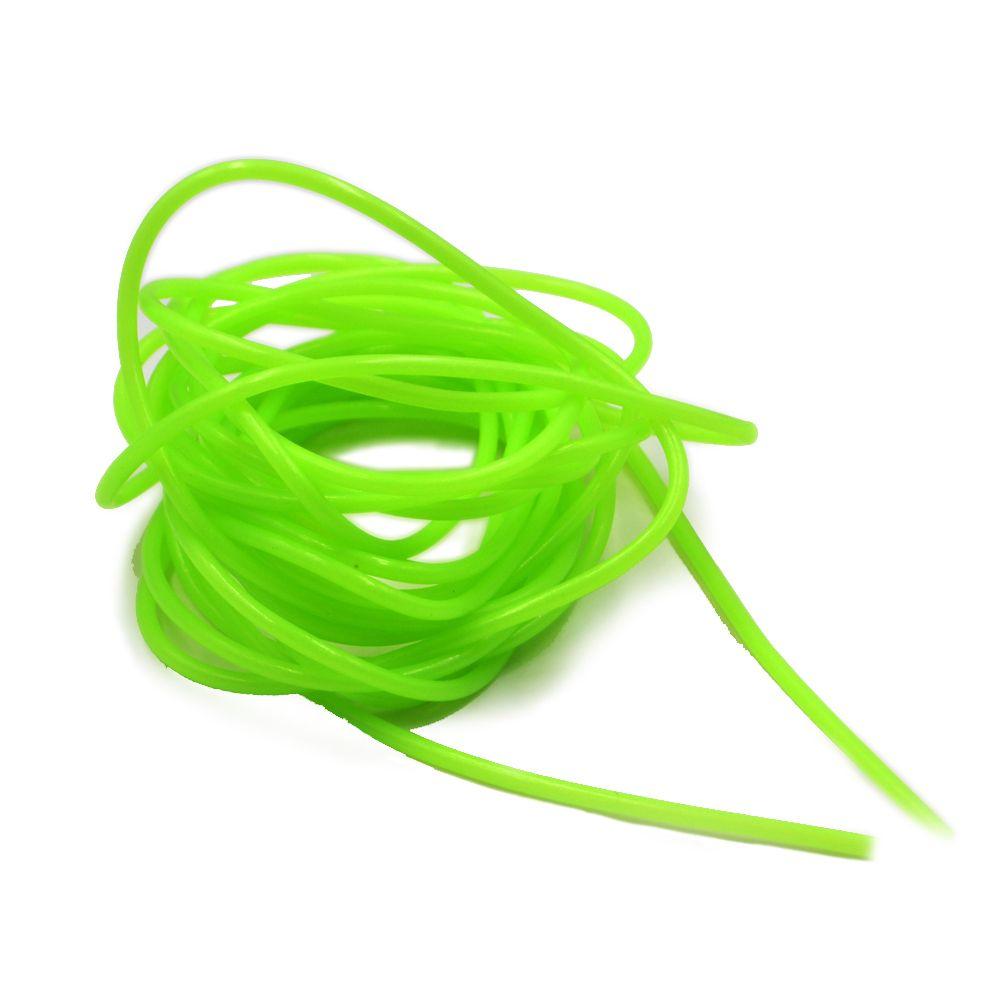 Флуоресцентный 5 м Ночной Светящийся Рыболовный Инструмент Глубоководная Трубчатая Леска Аксессуары Оснастка Крючок Крючок Леска
