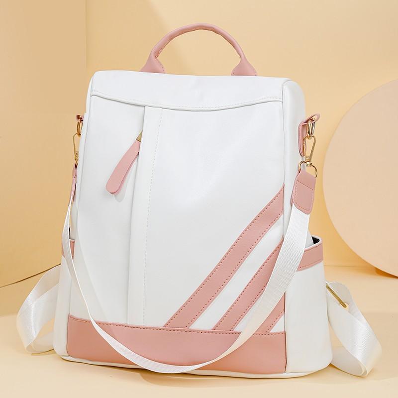 Простая женская сумка рюкзак из ПУ Городской простой женский рюкзак для отдыха на природе Повседневная сумка