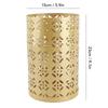 Umbrella Holder Round Rust Proof Stylish Hollow Copper Pattern Metal Umbrella Holder Bin for Home