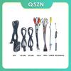 Auto Cable Universal Power Cables BT Radio GPS HD Multimedia Player Reversing Input Car Head Unit Stereo Wire Power Harness Kit Radio Accessories 4