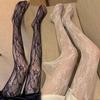 Sexy Hollowed Lace Mesh Women's Stockings Bottomed Pantyhose Lolita Fishnet Netting Gothic Punk Classic Retro Spider Web Tights