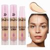 Тональный крем для лица 8 цветов, жидкий консилер с высокой степенью покрытия, увлажняющий, контролирующий выделение жира, тональный крем для сужения пор, 1 шт.
