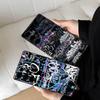 Крутой черный граффити чехол для телефона Samsung S 20 21 22 23 lite plus ultra Прозрачная мобильная крышка Funda