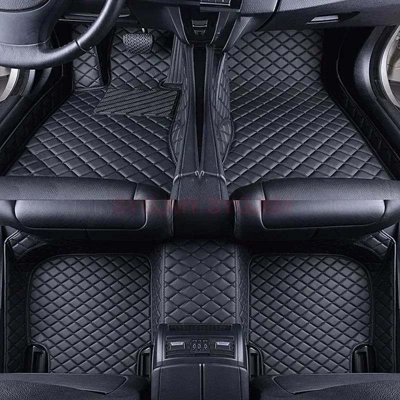 Индивидуальные 3D автомобильные коврики для Jeep Cherokee 2018-2022 Patriot 2009-2017 Renegade 2016-22 Аксессуары для интерьера Искусственная кожа