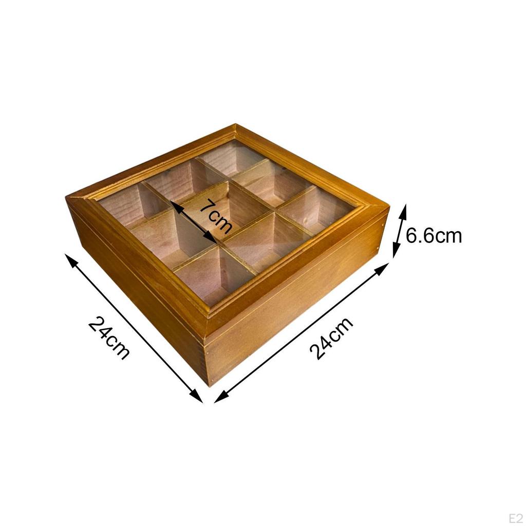 Деревянный шкаф для хранения фигурок, полка для дисплея, домашний магазин, контейнеры для чайной коробки для кухни