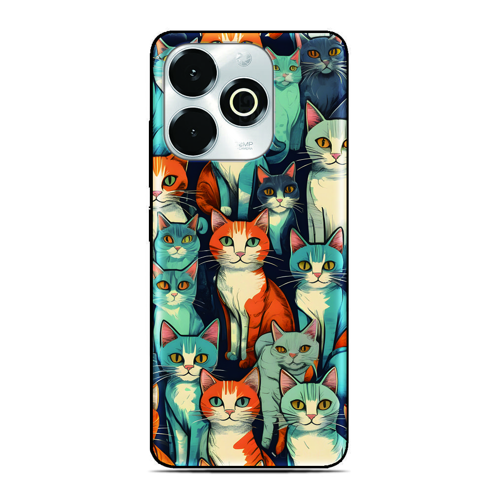 Cute Cat Photo Phone Case For Oukitel C69 C3 C2 C68 C62 C61 C57s C57 C58 P1 C1 Pro C59 C53 C51 C50 C38 C36 C35 C21 WP50 Cover