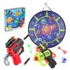 Children'S Space Target Plate 3-In-1 Sticky Ball Throwing Darts Double Competition Indoor Leisure Sports Toys