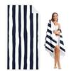 Stripe Beach Towel Oversized,Super Absorbent Sand Free Thick Microfiber Beach Towel,Beach Towels for Kids,Men,Women,Girls,Boys