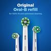 Oral-B ORIGINAL Cross Action Electric Toothbrush Soft Replacement Brush Heads For Vitalty, Pro, Smart Series, 4 refills