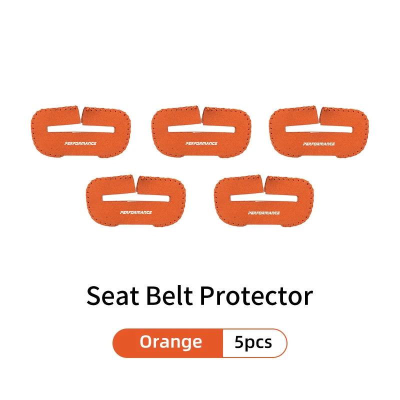 LPTJD1 2026 Car Sticker Car Seat Belt Buckle Wear-resistant Plug Protective Cover For BMW X1 X3 X4 X5 X7 G20 G38 F20 F39 F48 E46 E60 E3