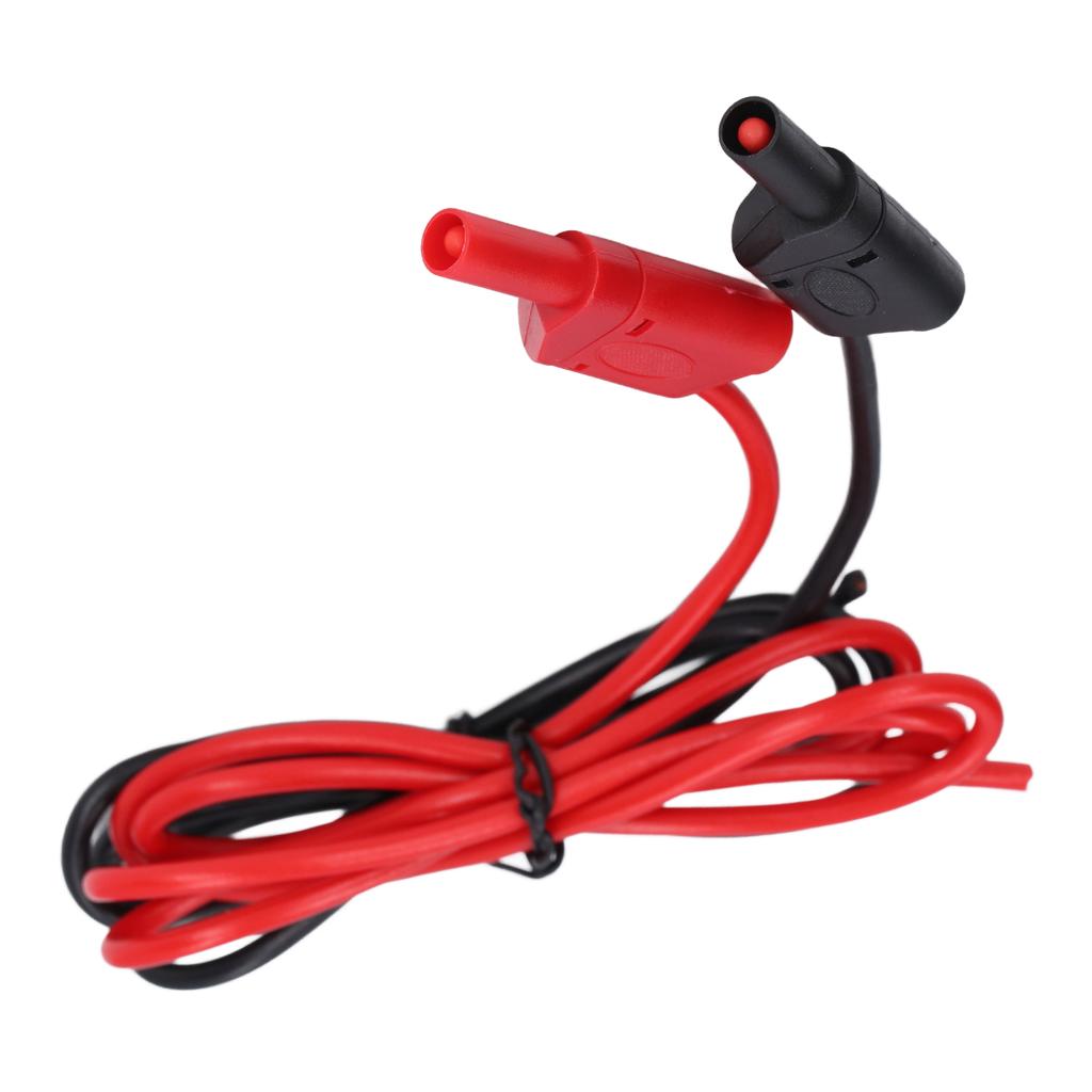 Banana Test 4mm Male To Male 32A 1000V Red Black Set Kit for Battery Electricity