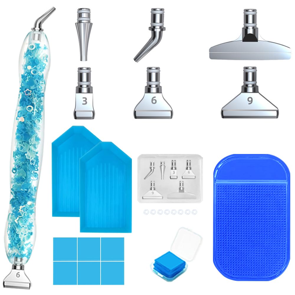 Ручка для алмазной мозаики SENHAI Ручка для алмазной мозаики Ручка для алмазной мозаики из нержавеющей стали Персонализированные 5D аксессуары для алмазной мозаики для набора для рукоделия, инструменты,