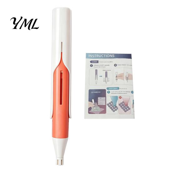 Rhinestone Painting Bead Applicator Automatic Art Dispenser, Tool, Reloadable Drill Pen Wax-free for 2.8mm Round Drills
