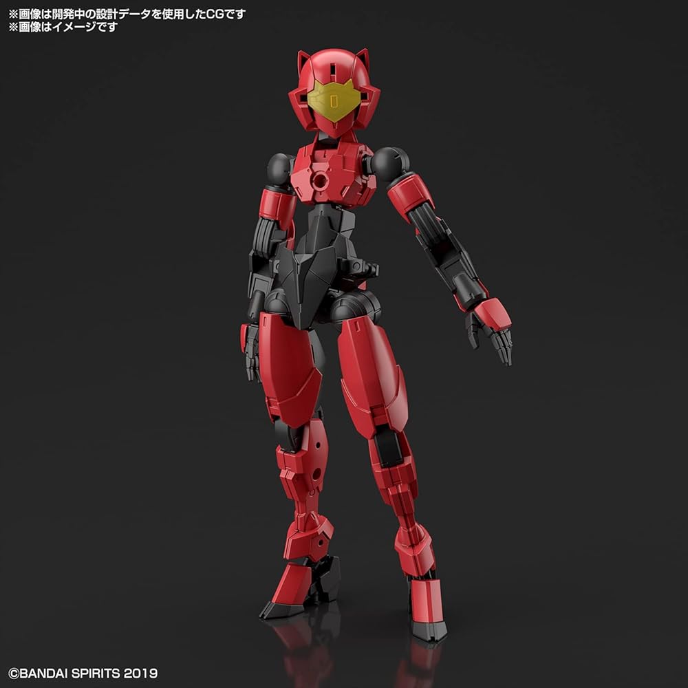 Bandai Spirits 30MM EXM-E7c Спинатия Версия Командира Масштаб 1/144 Пластиковая Модель-Конструктор с Цветовой Кодировкой