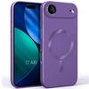 Phone Case - E.F.Connection - for iPhone Air - Slim Silicone with Purple Magnetic Circle