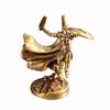 Brass Pewter Spartan Warrior Figurine Set Collectible Desktop Decor Military Model Men Gift