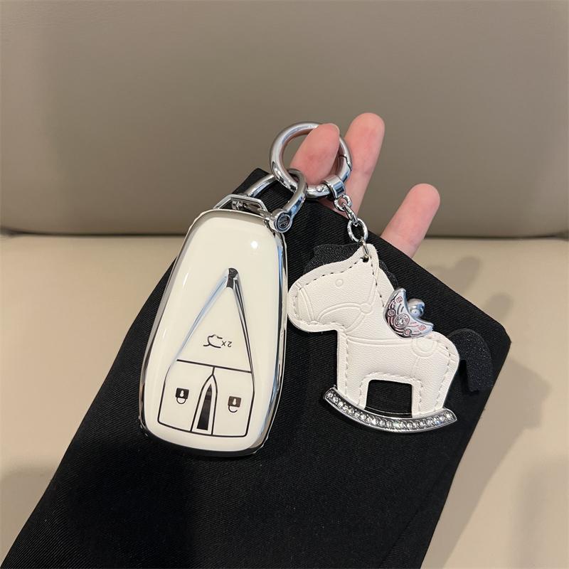 TPU Shell Fob For Changan CS75 PLUS CS35 PLUS CS55PLUS Eado UNI-T UNI K Oushang X5 X7 EV 2019 2020 Car Key Case Cover