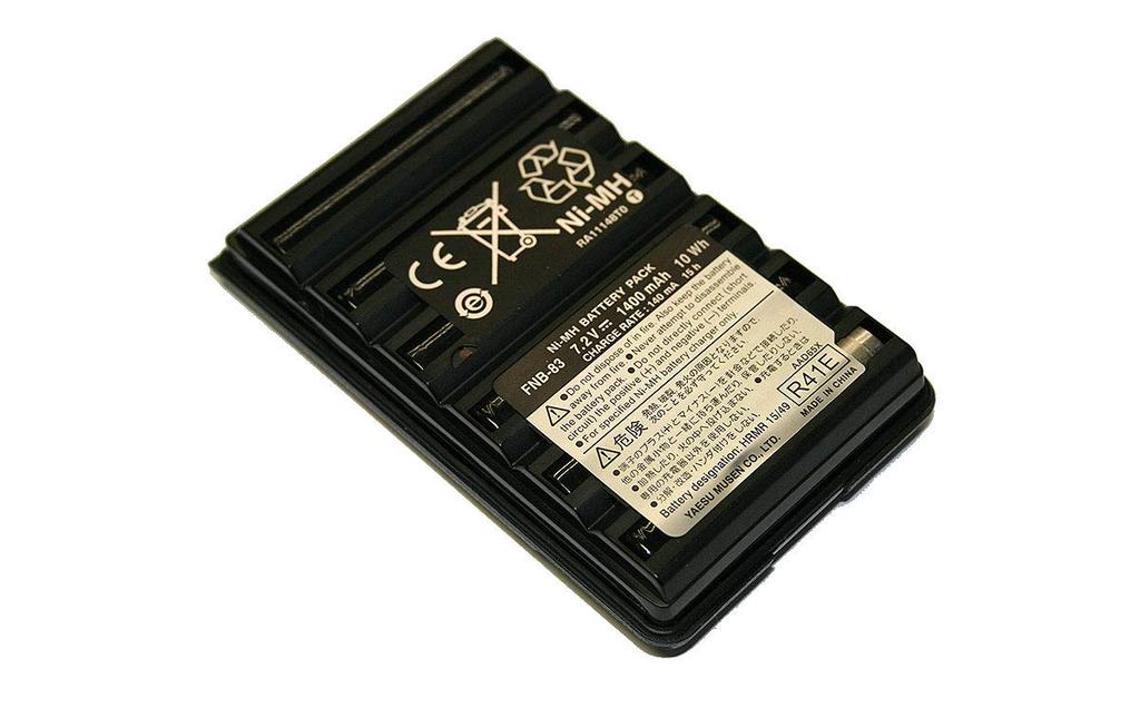 Standard Nickel Metal Hydride Battery Pack for FNB-83 FT-60