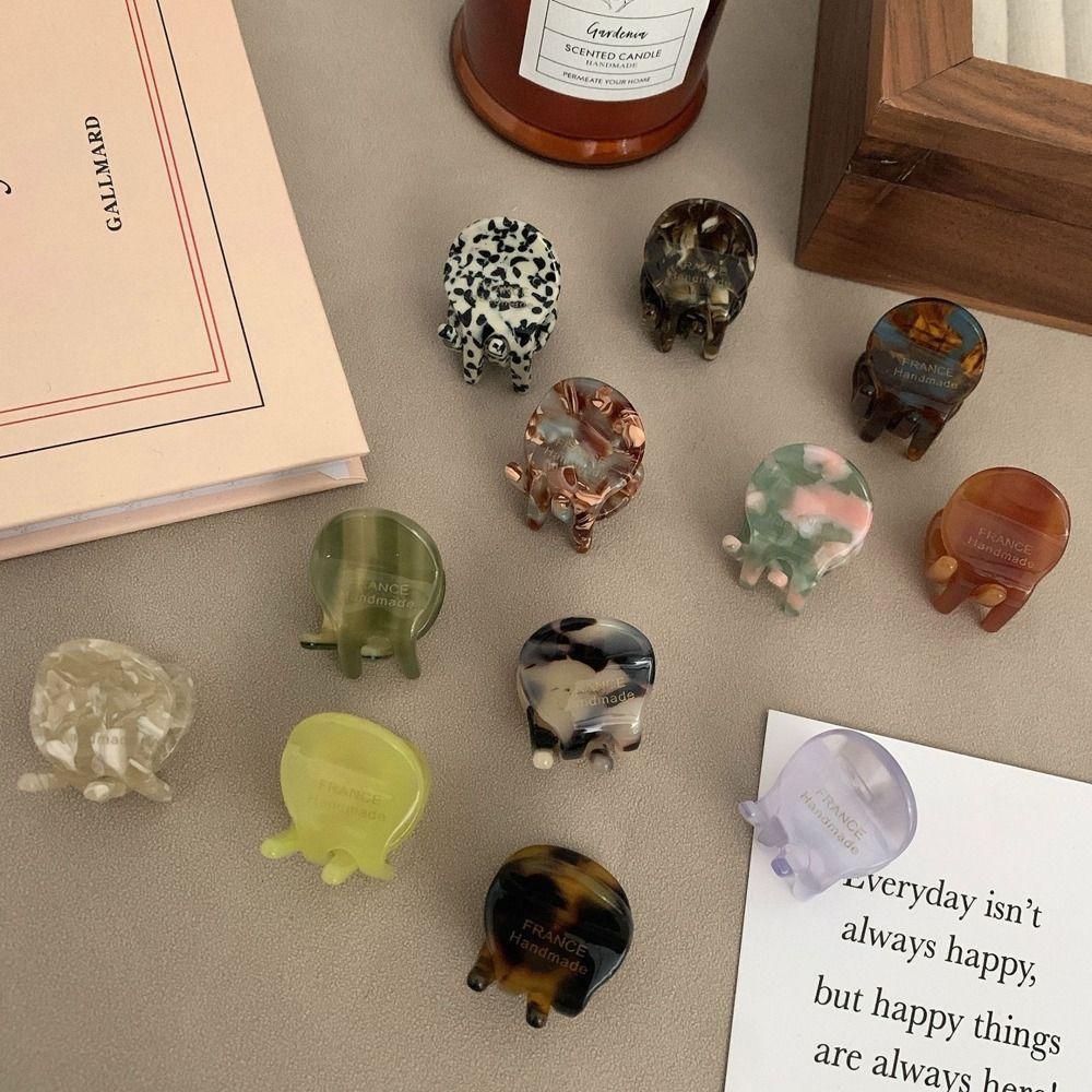 Держатель для волос Краб-зажим для волос Головной убор для вечеринки Ацетатный коготь для волос Женские заколки для волос Корейские заколки для волос Письмо