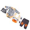 Simulation Infant Doll Clothes Set Cute Striped Cartoon Bear Clothes for 20?22 Inch Doll