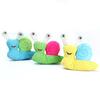 Pet Plush Snail Bite Resistant Teeth Grinding Cat Dog Pet Sound Toy Cat Interactive Toys
