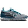 Nike Air Vapormax 2021 Flyknit Rift Blue Мужские кроссовки Волко-серый Photon-Dust Dark-Teal-Green DC9394-400