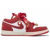 Jordan Air Jordan 1 Crimson Gold Wedding Shoes Cushioning, Wear Resistant Low top Vintage Basketball Shoes Women's Red FJ3465-160(Team1321-SBOX)