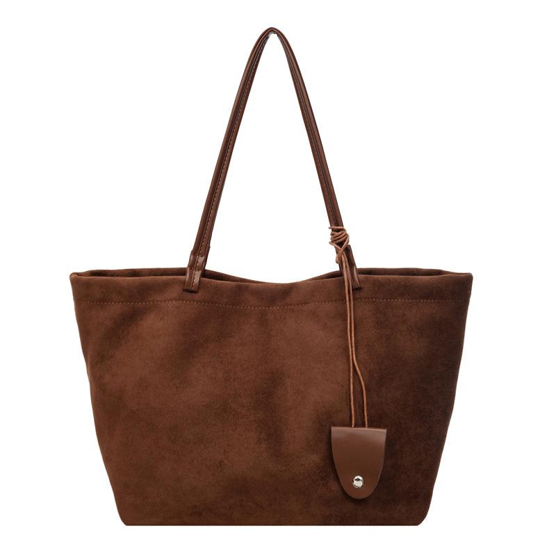 Fashionable Tote Bag, Large-capacity Mother-and-child Bag, Casual and Retro Underarm Single-shoulder Bag