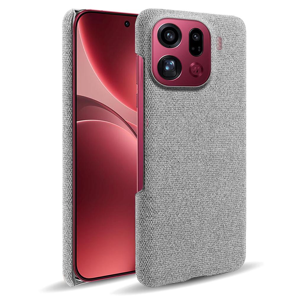 Ударопрочный тонкий тканевый чехол для телефона Oppo Find X9 Pro 5g Findx9. Защитный чехол класса люкс.
