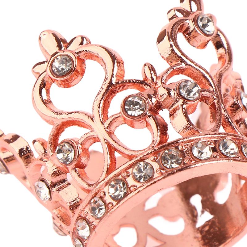 1/12 кукольный домик Мини принцесса Корона кукольный домик Моделирование Стразы Короны Маленькая тиара Кукольный дом Украшения Аксессуары