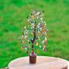 Crystal Tree for Good Luck Gemstone Tree Crystal Showpieces for Home Decor Items Feng Shui Item for Good Luck Gifts with Silver Wire 200 Beads