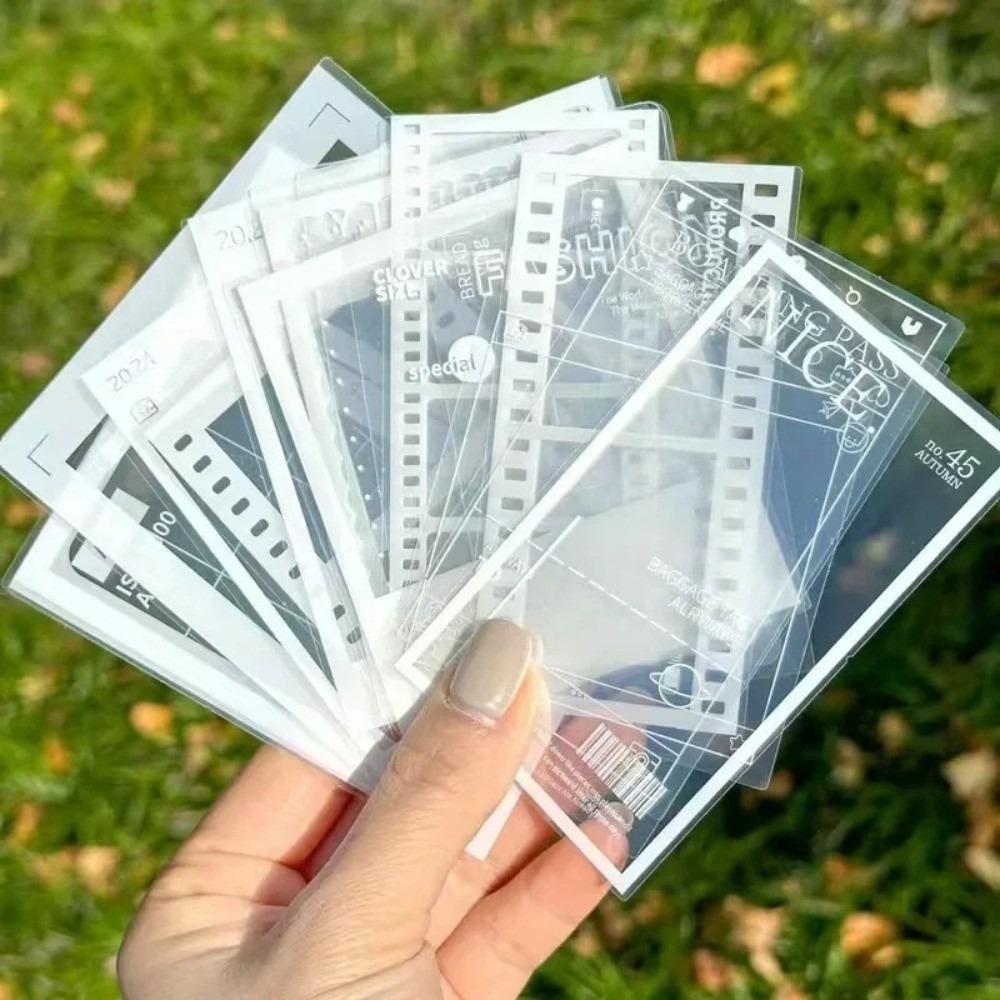 20 шт. Пластиковая рамка Прозрачные пластиковые закладки Закладки с засушенными цветами Засушенные цветы Листья