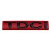 1fPc Metal TDCI Car Rear Trunk Badge Decal Letters Sticker For Ford S-MAX GALAXY Raptor Edge Fiesta Shelby EscapE FIGO KA