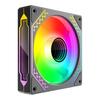 Вентилятор шасси ARGB PWM с усовершенствованным гидродинамическим подшипником, мощный воздушный поток, низкий уровень шума